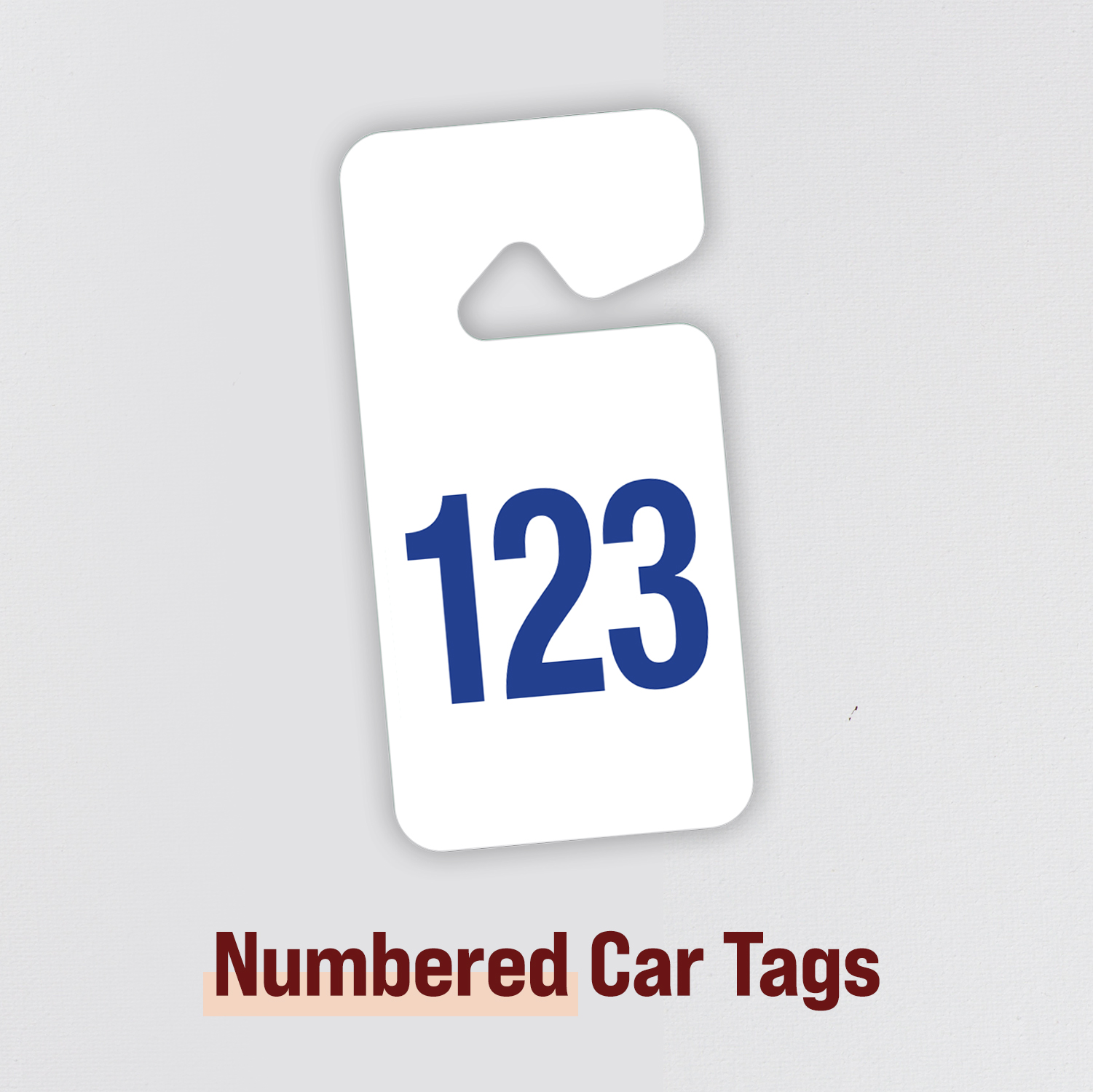 Professional Carpool Tags for School Safety & Efficiency - Thumbnail 3