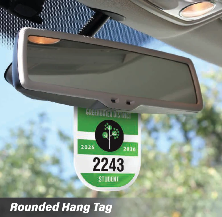 Blank Parking Permits & Hang Tags